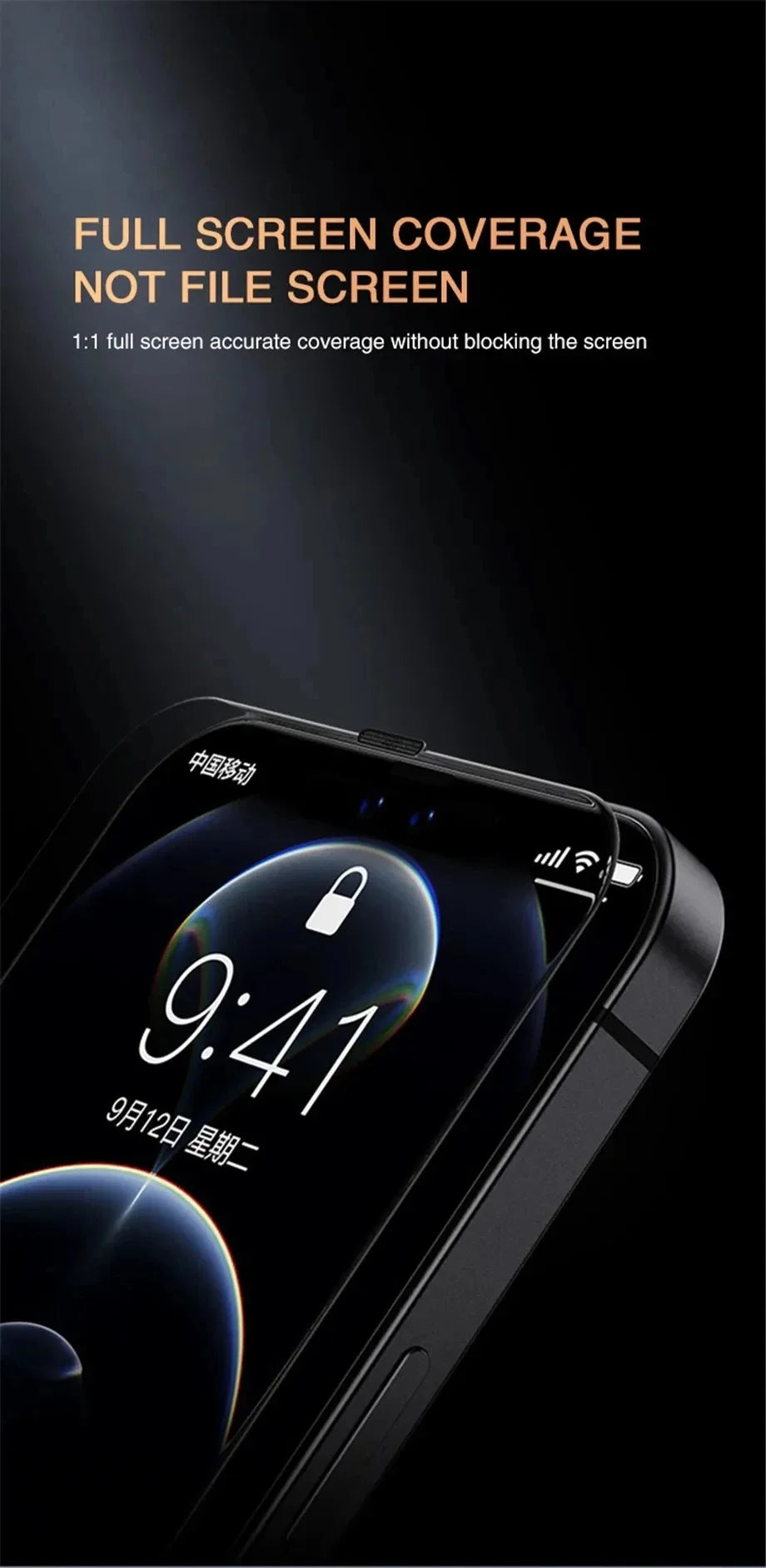 iPhone-Displayschutz 2025: Anti-Spy Tempered-Glass - Privacy Protection Collection