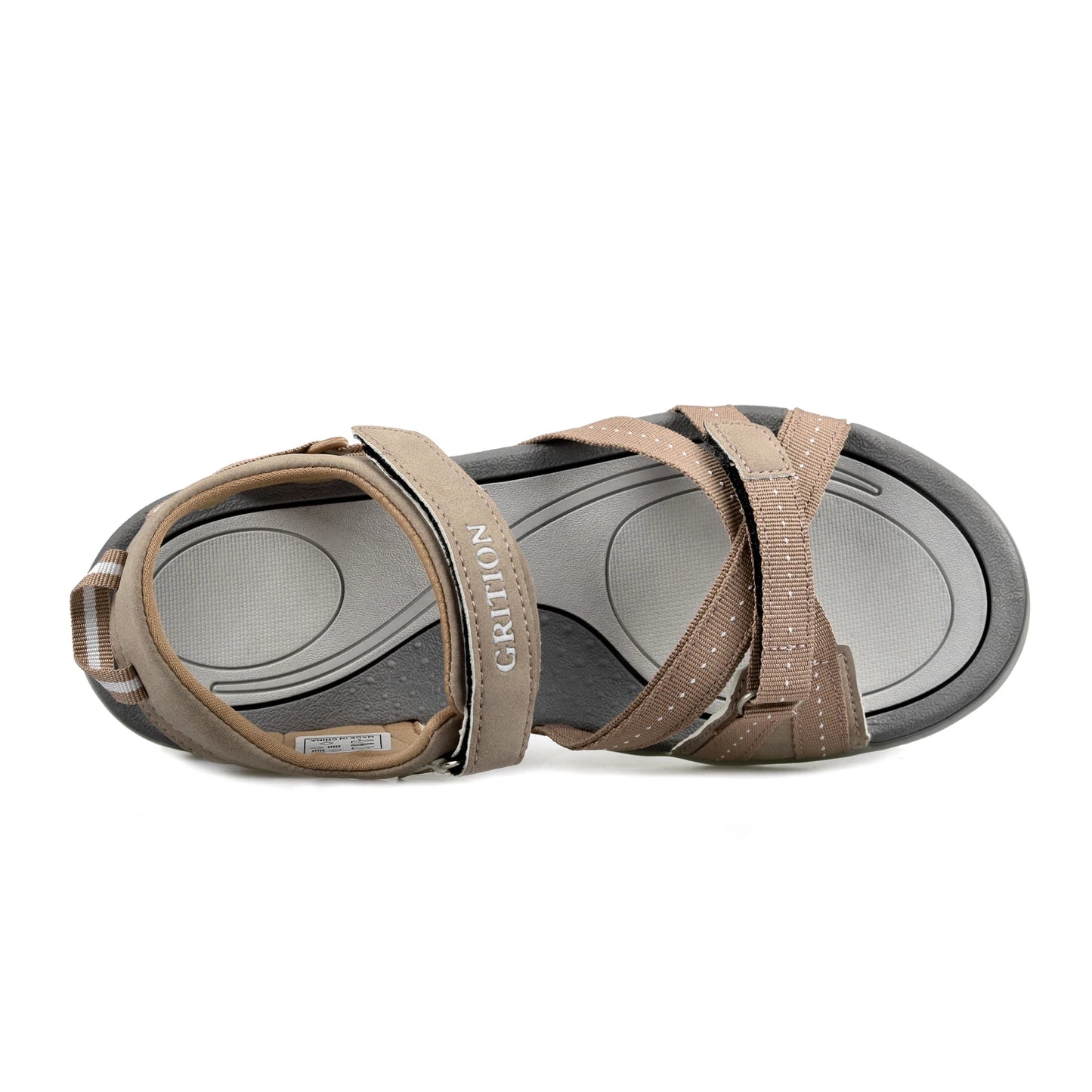 Outdoor-Sandalen 2025: GRITION Women Outdoors Sandals Fashion Girls Shoes - Open Toe Outdoor Flat Summer Beach Casual Non-Slip Lightweight Collection