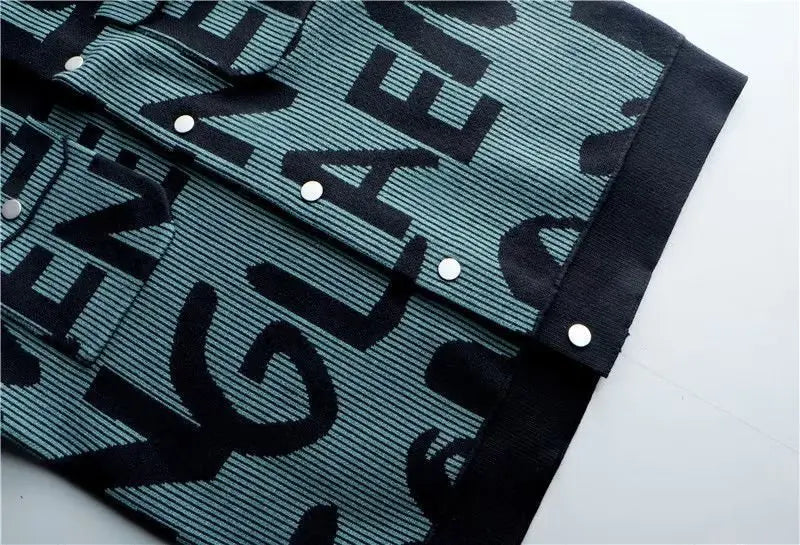 Nive Burs Cardigan Umlegekragen - Größe M-XXL, Polyester Baumwollmix, Knopfverschluss