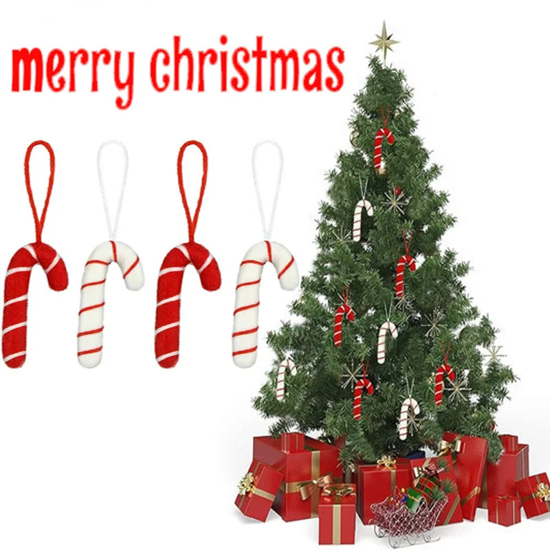 Choice Walking Stick Filzornament - Größe 8 cm, Textil, Innenbereich