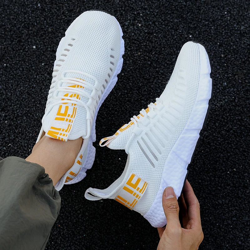 Men's 2024 Summer Sneakers Jogging Fashion Designer Original Sports Shoes Sneakers Lace Up Lightweight Hiking Casual Tenis Shoes