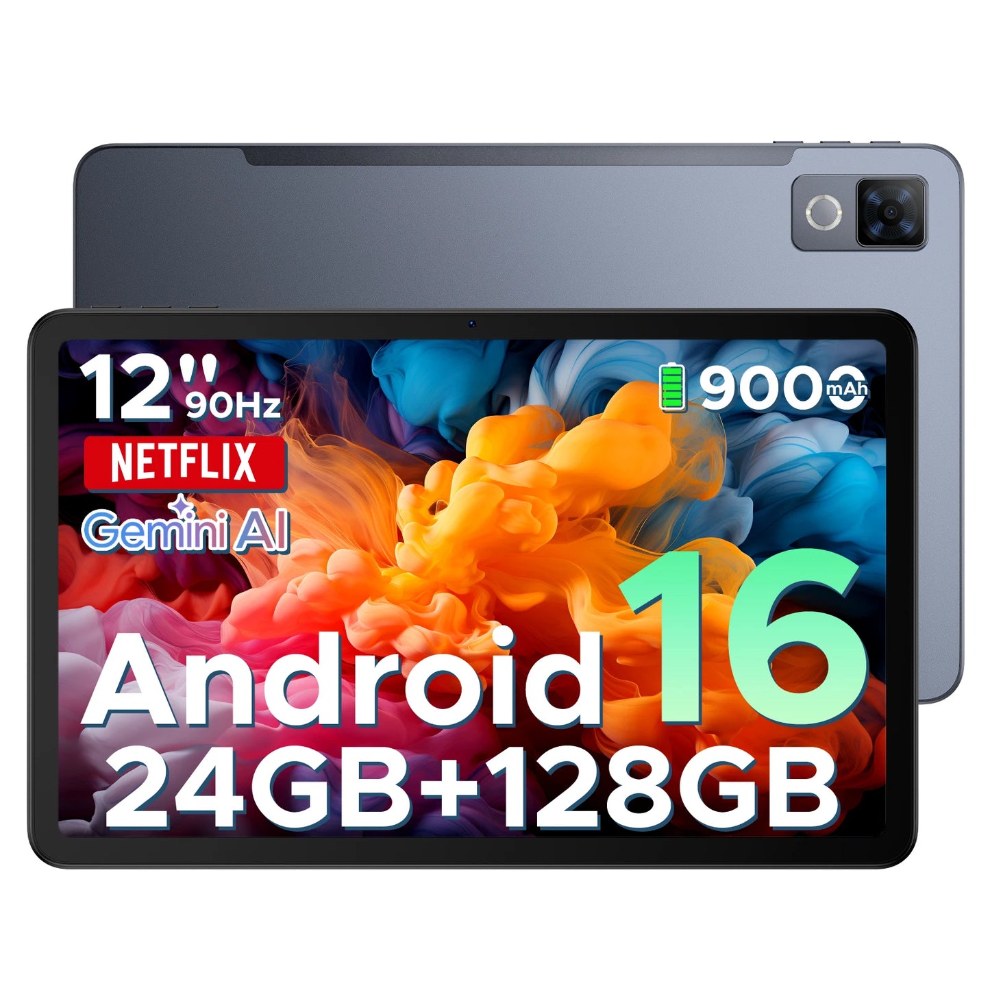 DOOGEE U12 Ultraschlank Tablet - 12 Zoll Display, 128 GB, 9000 mAh