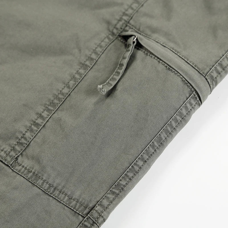Herren Hosen 2025 - Summer Autumn Fashion Cotton Long Pants Straight Joggers Plus Size