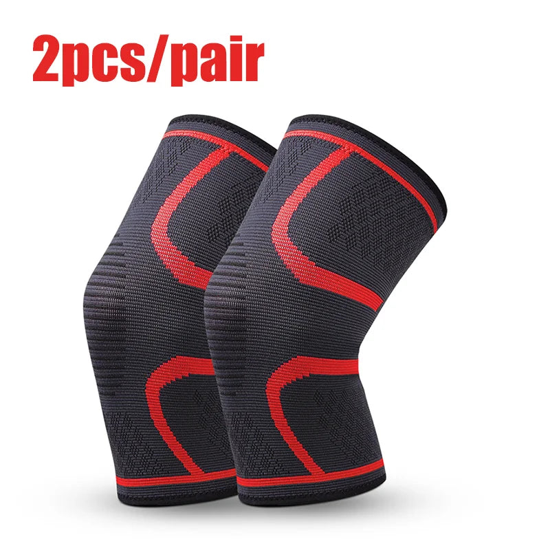 Knee Pad-Protective Knee Braces for Running Cycling,Stay Comfortable,Shock-Absorbing,Breathable, Adjustable and Anti-Slip