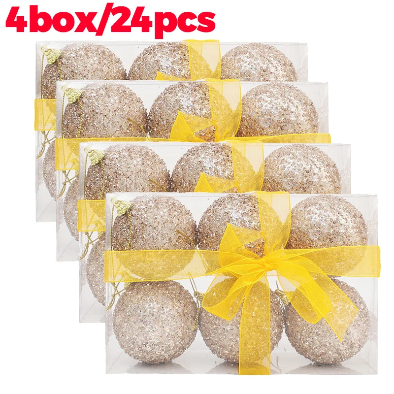 Choice God Weihnachtskugeln Set - 24 Stück Nicht Elektrisch