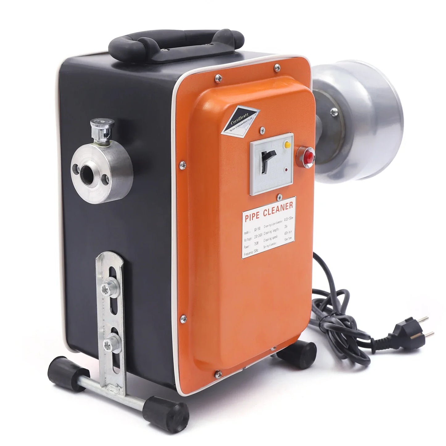 RohrPro Abflussreiniger IP44 Wasserschutz - Durchmesser 20-110 mm, 750W by Golden Bridge Store