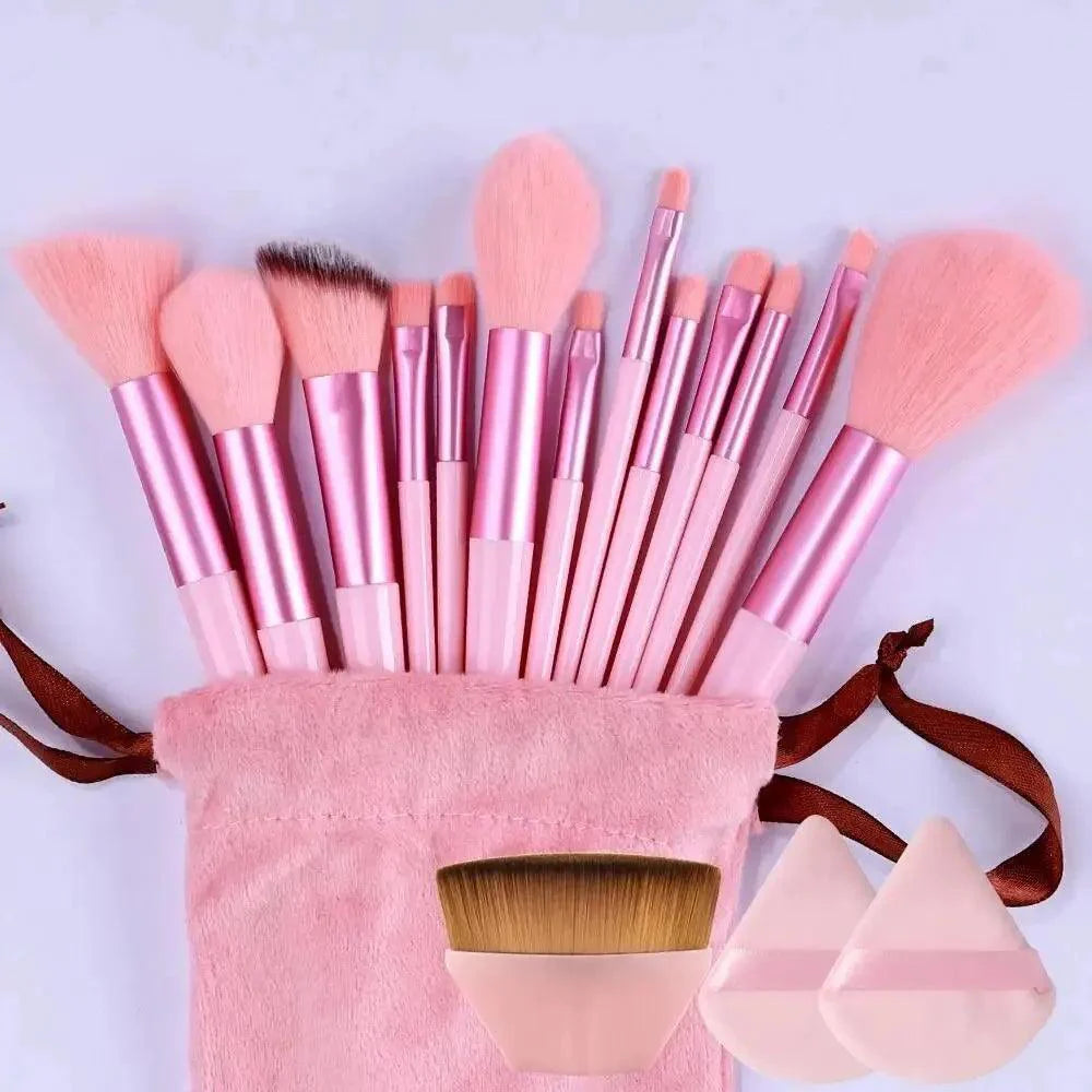 Makeup brush set soft fluffy professional cosmetic tool