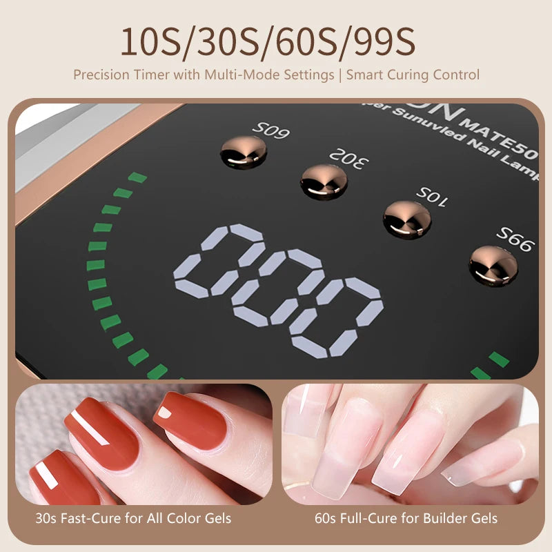 Professional Nail Dryer UV LED Lamp for Manicure Nails Gel Polish Dryer Light Nail Art Accessories Curing Gel Toe Nails Drying