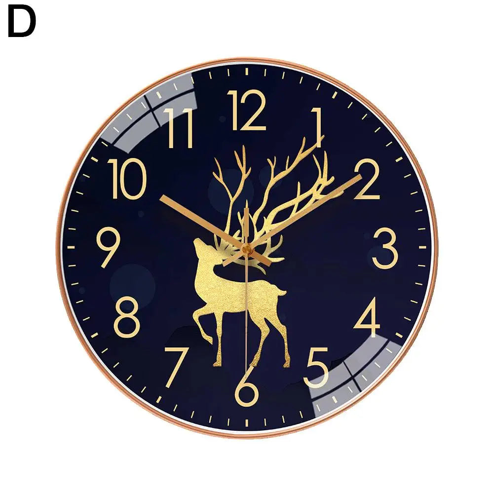 Creative Modern Wall Clocks 3D Acrylic Mirror Sticker For Home Decor Living Room  Digital Clock Quartz Needle Hanging Wall Clock