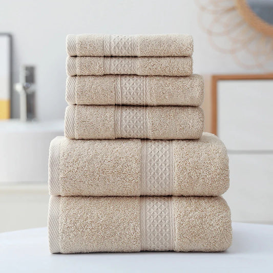LuxeHome Cotton Luxusset Weichheit - 90x150 50x90 30x30