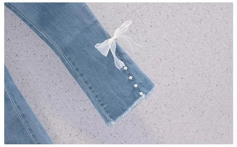 Kinder Set Mädchen Pullover - Langarm Rundhals Größe 4-6J