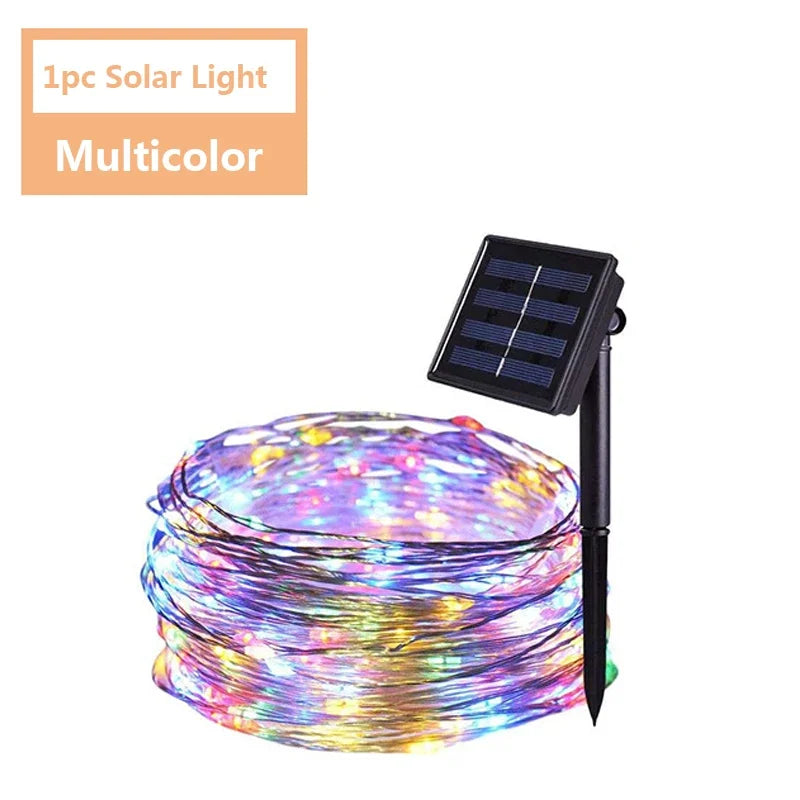 ZTree LED Lichterkette Außen Solar - Kapazität Batterie, Leistung, Länge