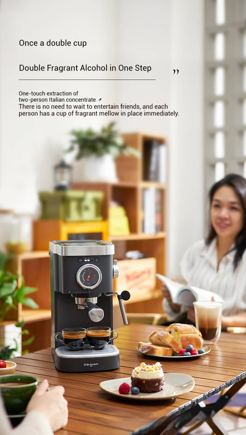 Italienische Kaffeemaschine 2025: 20Bar Espresso-Automat - Premium Barista Collection