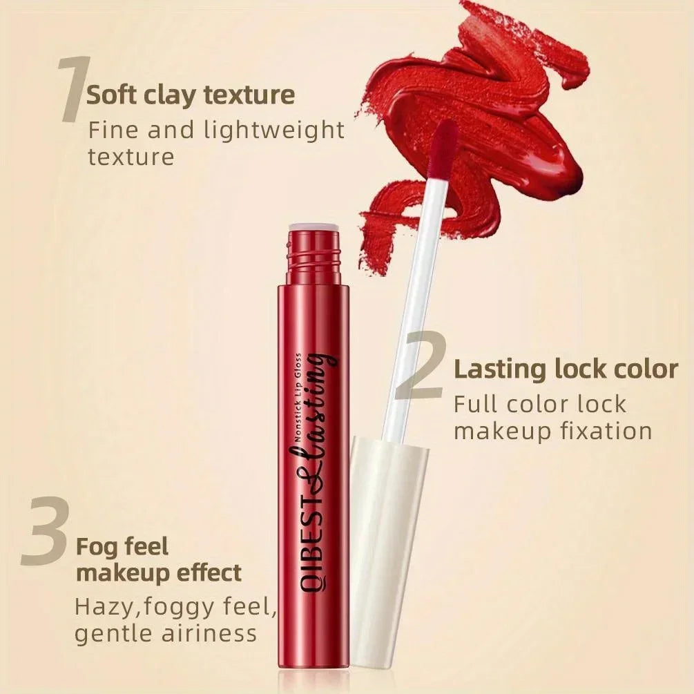 Matte Liquid Lipstick Waterproof Long Lasting Velvet Mate Nude Red Lip Gloss Lint Tube Makeup Cosmetic Lipsticks Lipgloss