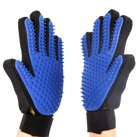 Modische Gummipflegebürste 2025: Fashion Rubber Pet Bath Brush Eco-Friendly Silicone - Umweltschutzsilikonhandschuh Haustiermassage Circulation Comfortable