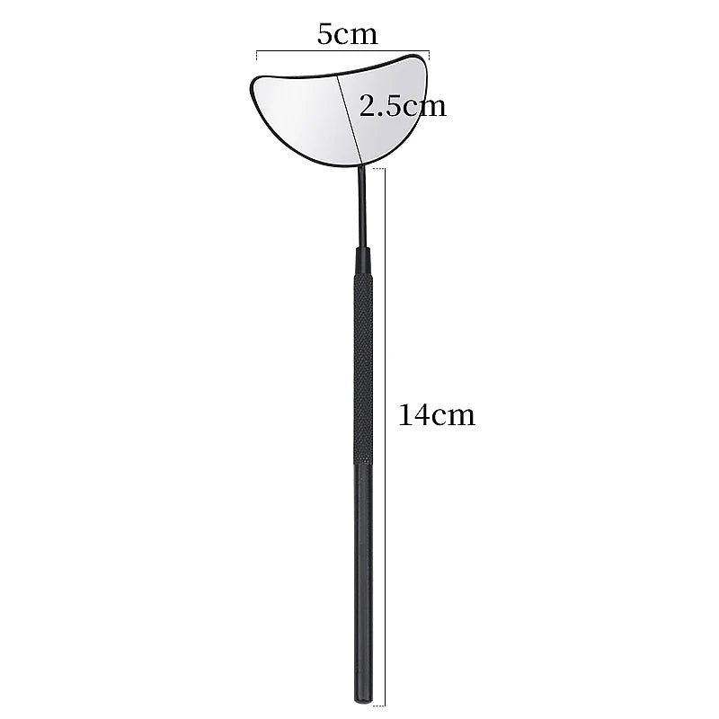 LashPro Mondspiegel Abnehmbar - Edelstahl 10cm Wimpern