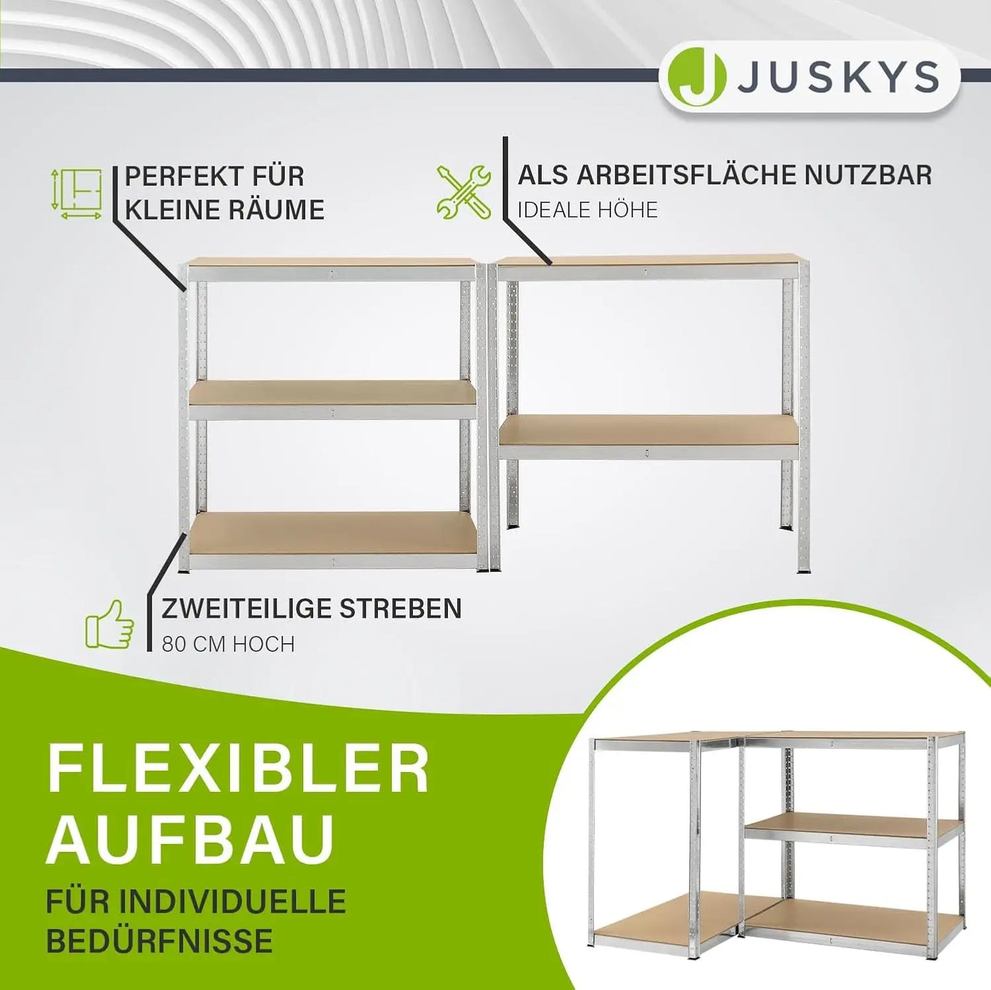 NBVCX Lagerregal Basic Schwerlast - Tragfähigkeit 3500 kg 180x90x40 cm by Golden Bridge Store