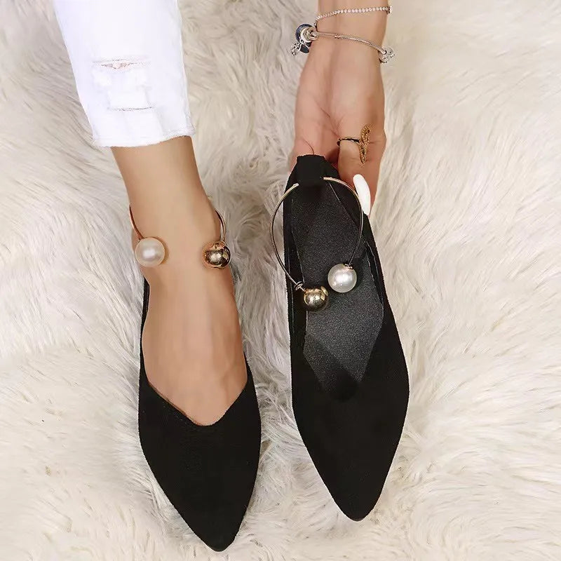 Frauen Flats Neue Schuhe Klassische Einfache Farbe Runde Zehen Frauen Loafer Herbst Casual Einfache Farbe Sehr Flache Mund Schuhe Für Frauen