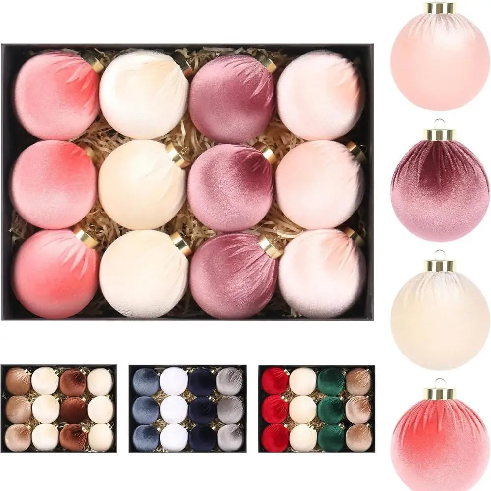 Choice Weihnachtskugeln - 12er Set Ø6 cm Glas Christbaumschmuck