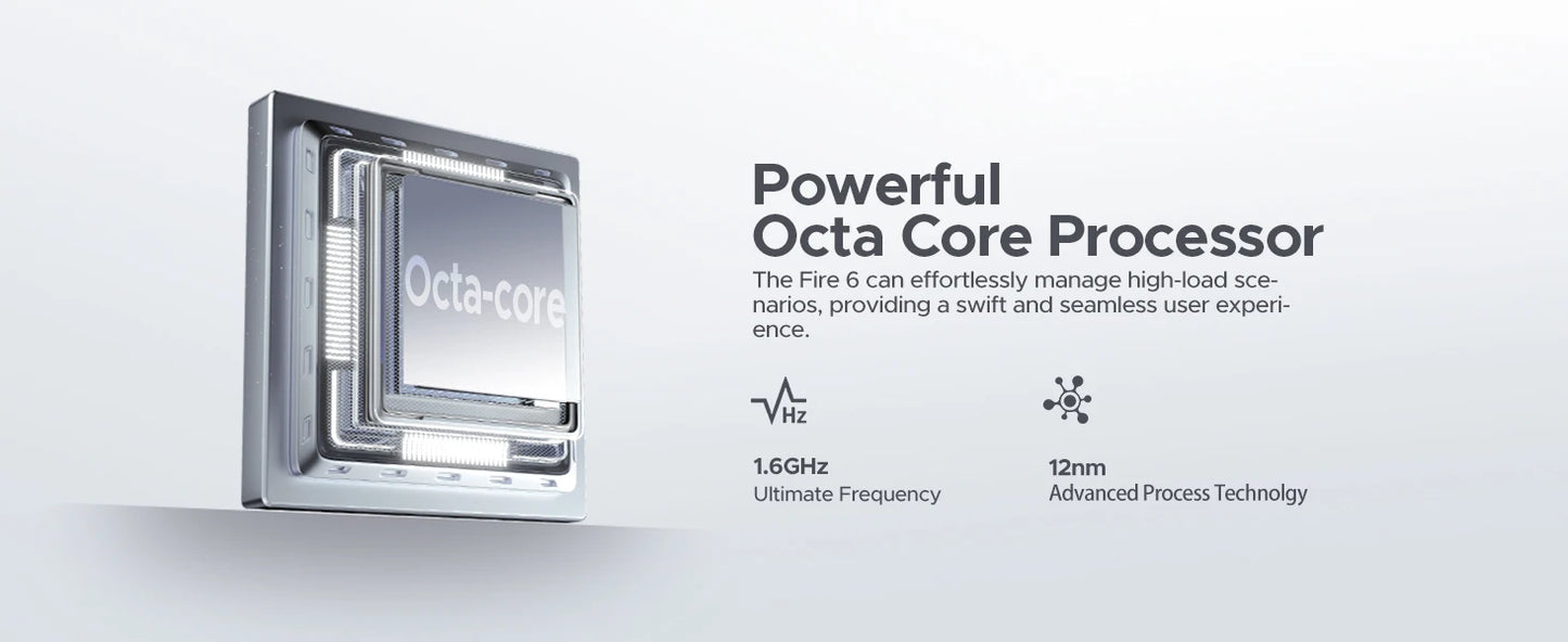 DOOGEE Fire 6 Wärmebildkamera - 10400 mAh Akku, 18 W, 6,56 Zoll