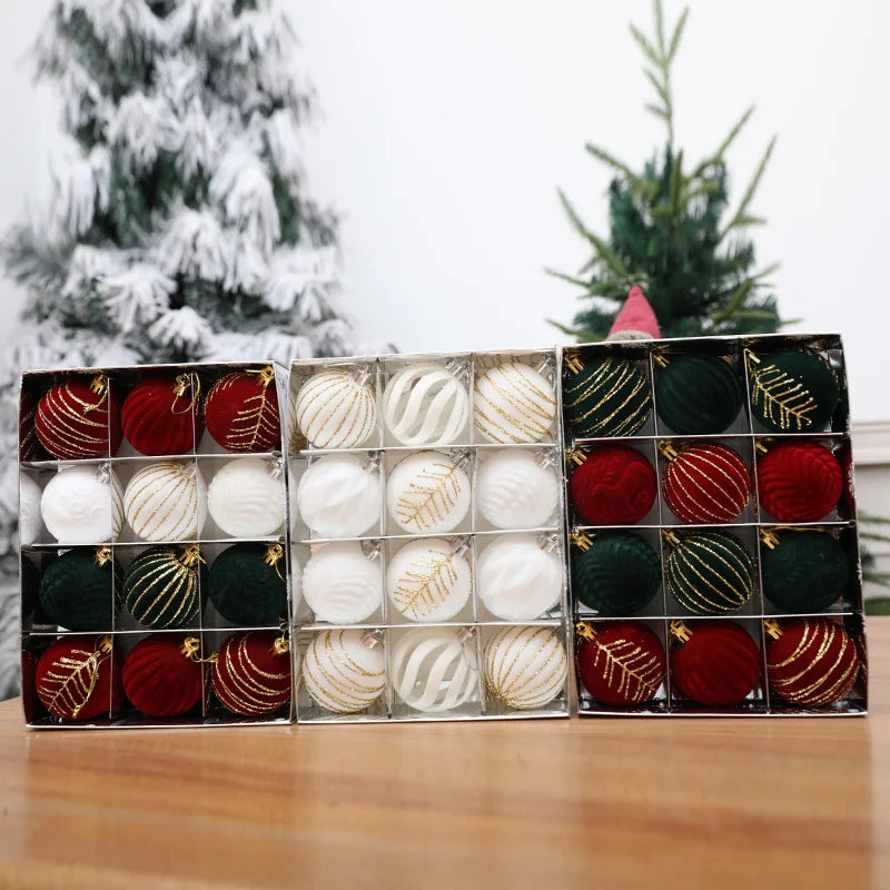 Choice Weihnachtskugeln - 12er Set Ø6 cm Glas Christbaumschmuck