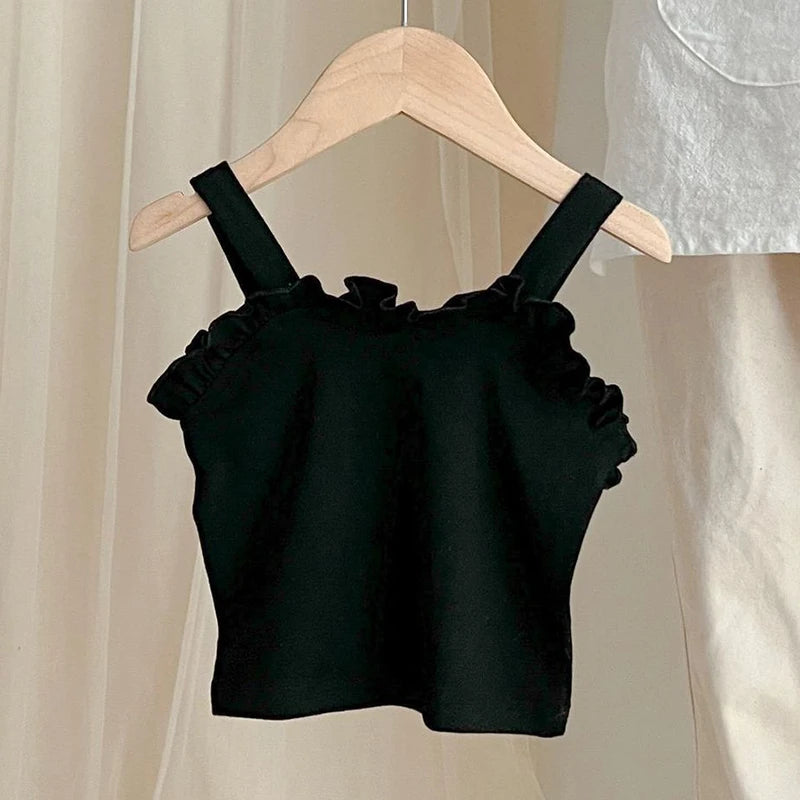 Infant Baby Girls Short Sleeve Green Printing Tops Shorts 2Pcs Clothing Sets Summer Baby Girls Children's Clothes Suit 0-3Yrs