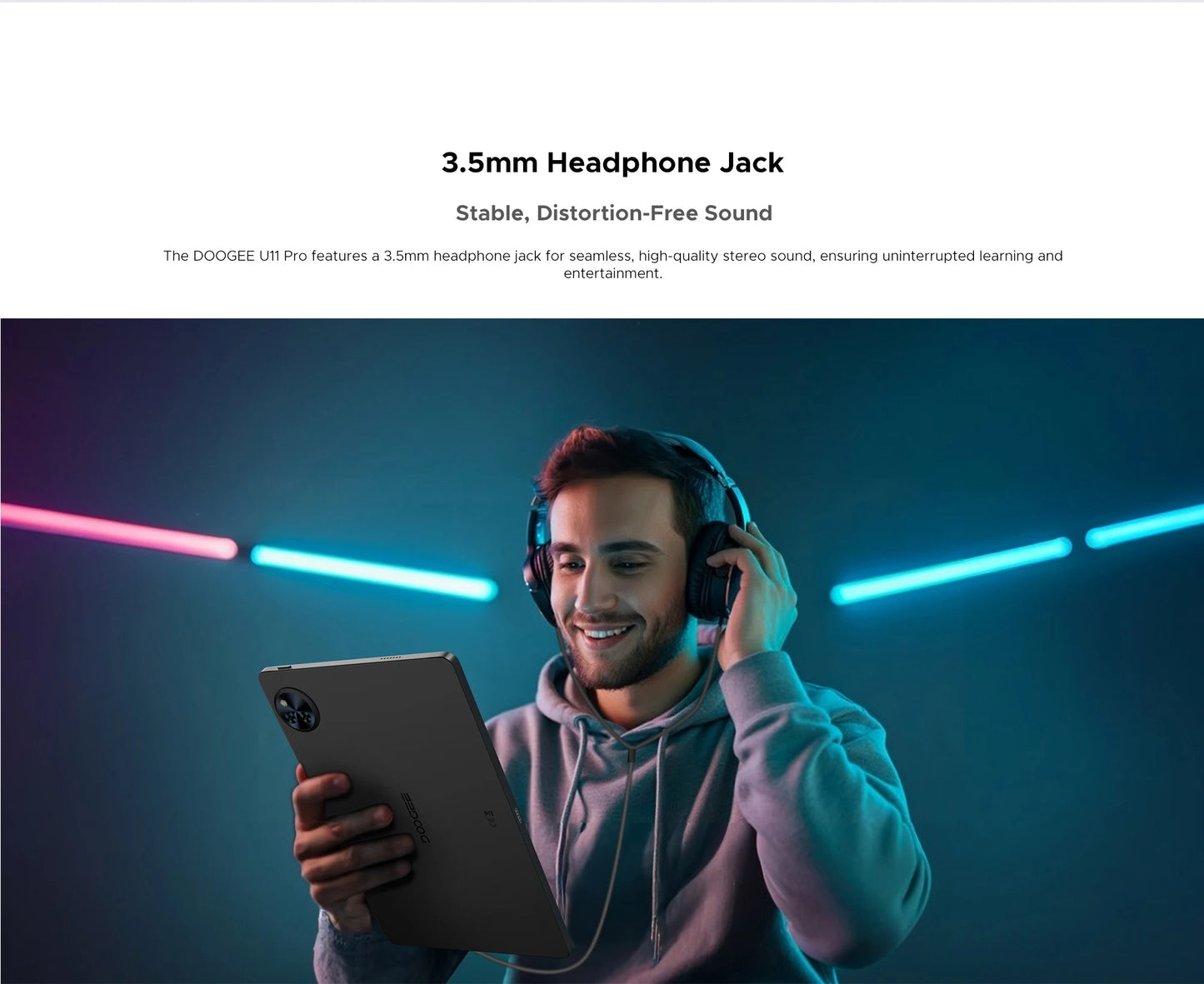 DOOGEE U11 Pro Android 15 - 8580mAh Akku, 256GB Speicher, 11Zoll