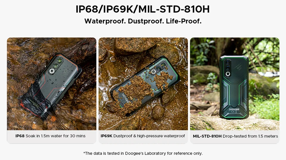 DOOGEE Blade20 Max Großer Akku - 11800mAh, 33W Schnellladung, 6,6 Zoll