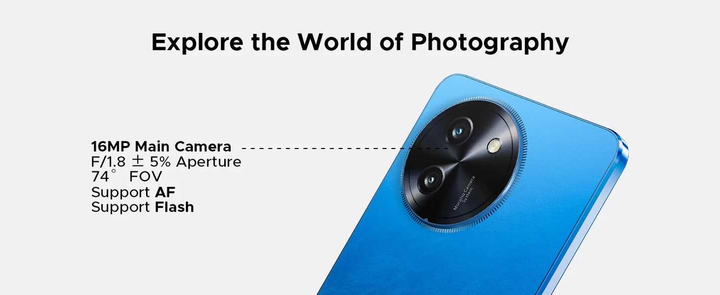 DOOGEE Note 59 5G - 6250 mAh Akku, Unisoc T820, 6,75 Zoll Display