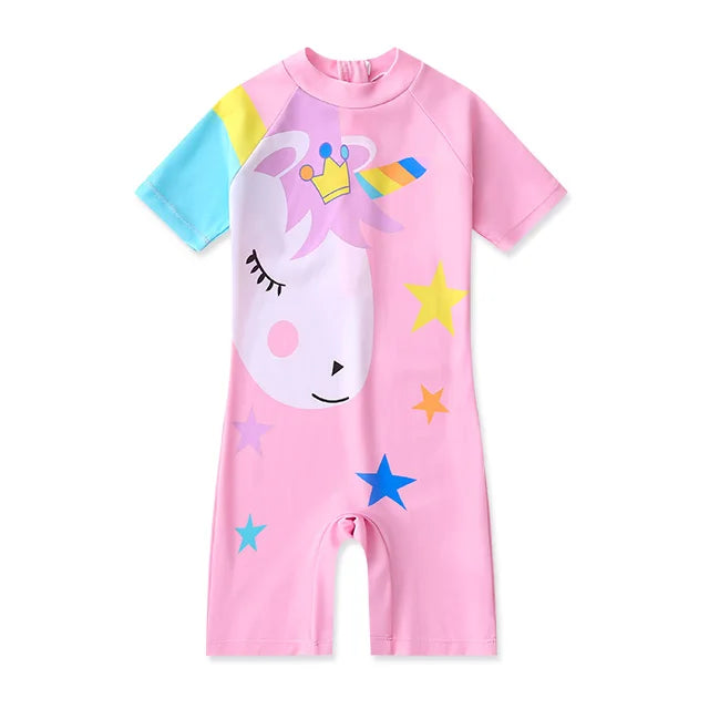 Kinder-Schwimmanzug 2025: Children's Swimwear New One-piece Swimsuit For Boys And Girls Little Kids Big Kids Sun Protection Hot Spring Swimming Set Collection