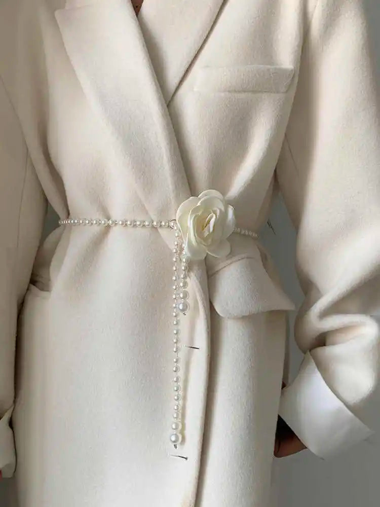 Zhejiang Y282 Perlen Taillengurt - PU 1cm Vielseitig