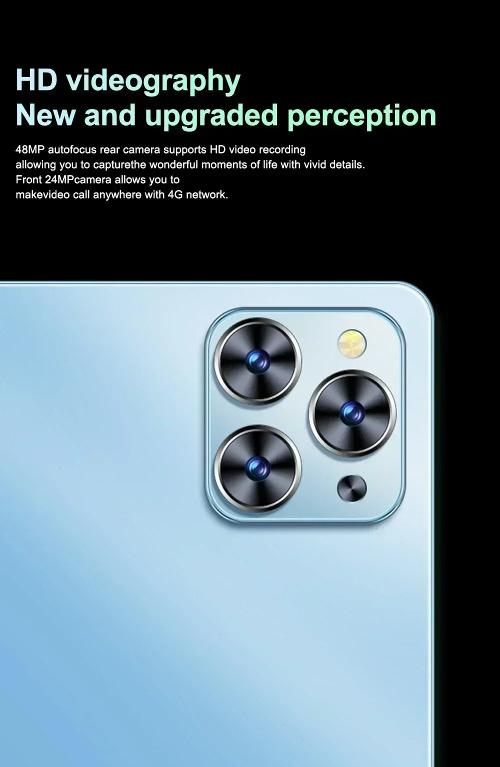 Neues Pad 8 Pro 5G Tablet - 10,1 Zoll 16GB/1TB 10000mAh