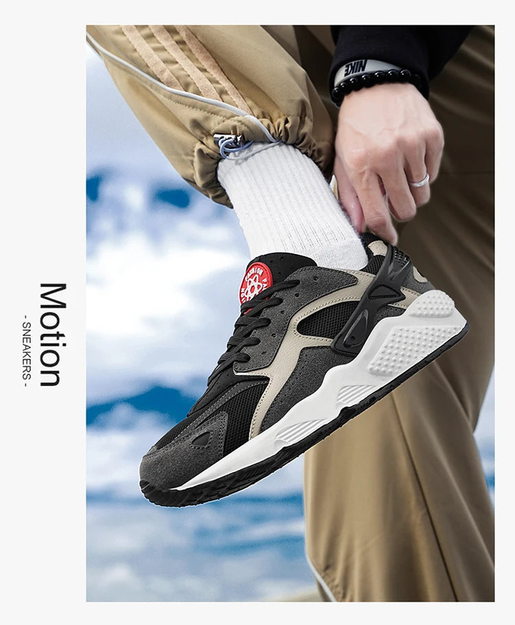 Male Sneakers Men’s Casual Shoes Running Sport Shoes Antislip Tennis Shoes for Men Mesh Breathable Outdoor Fashion Sports Shoes