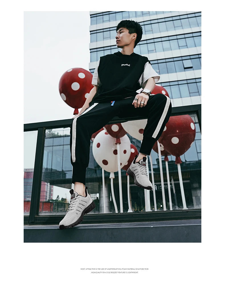 Herren-Laufschuhe 2024: MAEDEF Neue 2024 Männer Laufen Schuhe Atmungsaktiv Outdoor Sport Schuhe Leichtgewicht Sneaker für Männer Komfortabel Athletisch Training Fußbekleidung Kollektion