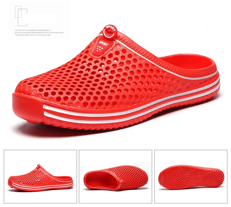 Herren-Pool-Sandalen 2025: Sonkpuel Komfortable Männer Pool Sandalen Sommer Outdoor Strand Schuhe Männer Slip on Garten Clogs Lässige Wasser Dusch Hausschuhe Unisex Zapatos Kollektion