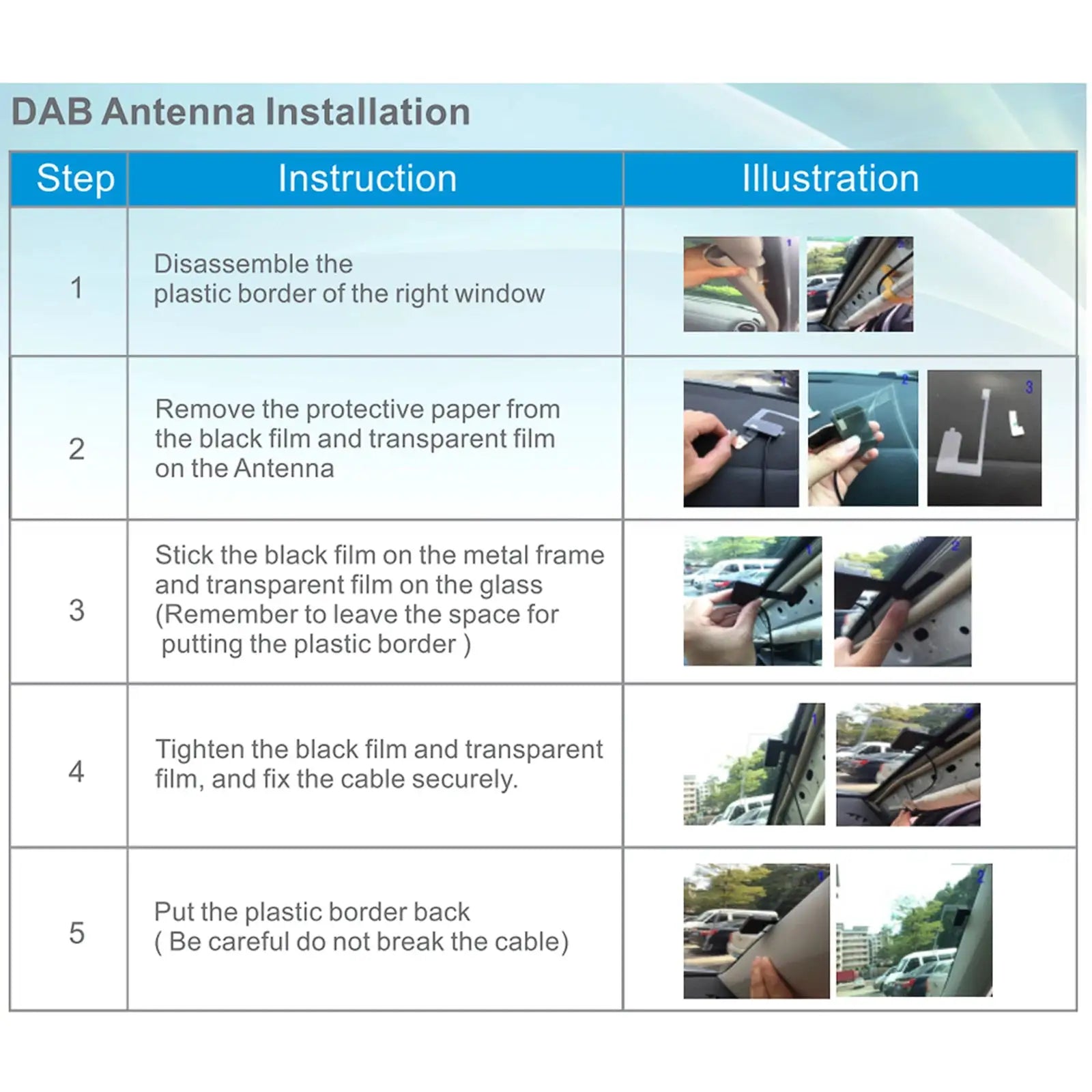 DAB 004 USB DAB Box Digitaler Radioantennen-Tuner FM-Übertragung für Autoradio Android 5.1 für Länder mit DAB-Signal by Golden Bridge Store