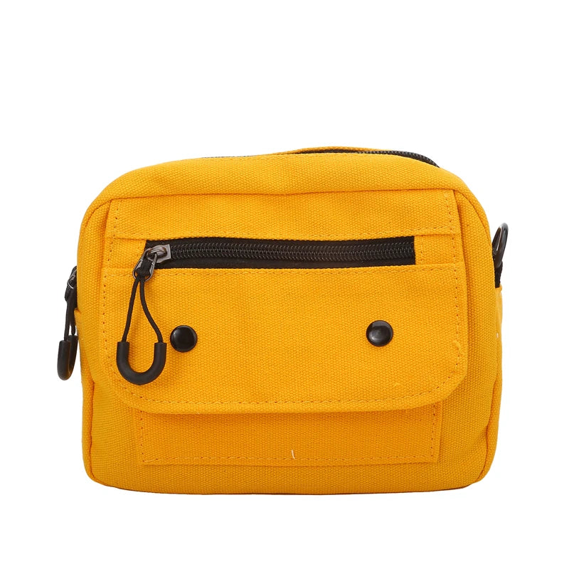 Umhängetasche 2025: Canvas Casual Versatile Fashion - Large Capacity Mobile Phone Coin Purse Women Collection