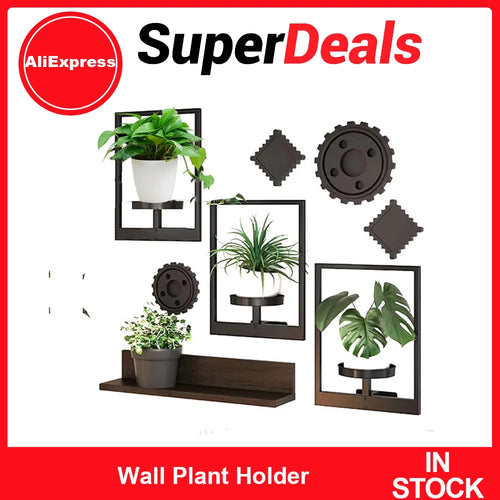 GreenFrame Bilderrahmen-Wandpflanzenhalter Kunststoff Montage InnenAußen