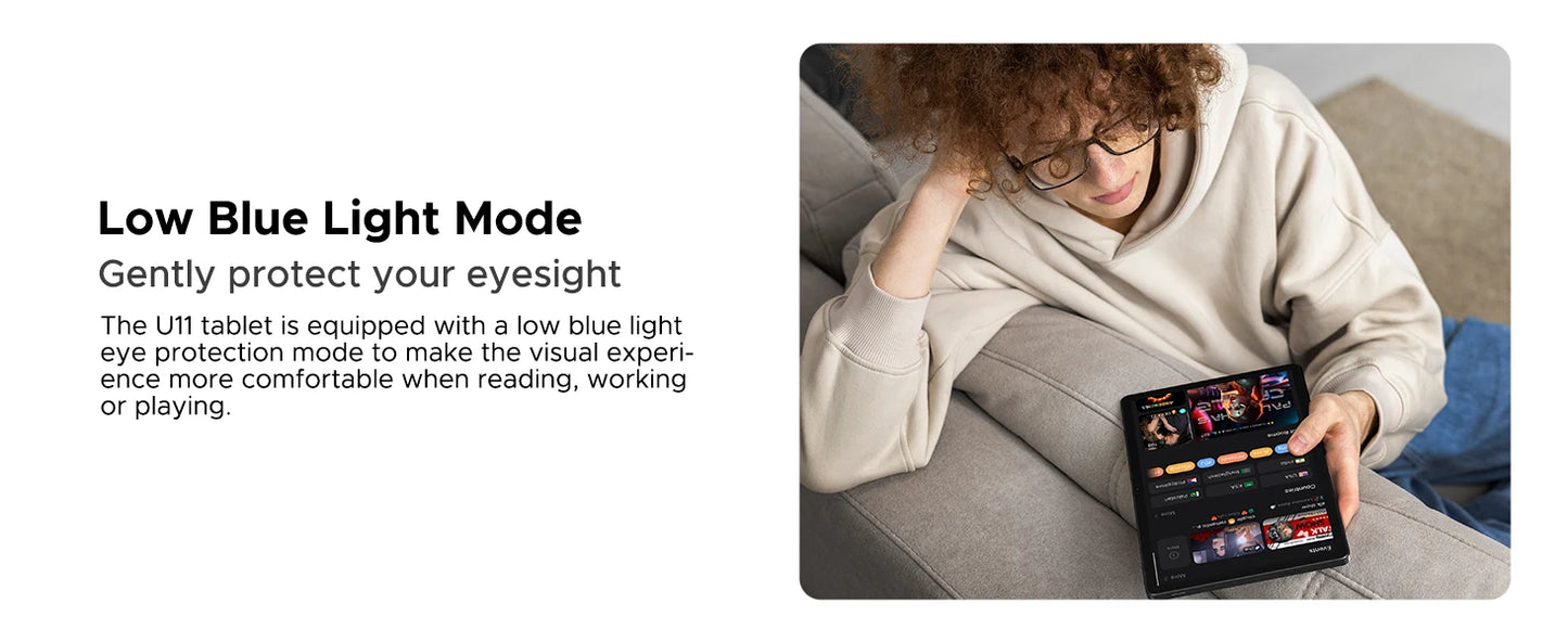 DOOGEE U11 Ultra Klar 90Hz Display - 11 Zoll, 128GB ROM, 8580mAh Akku