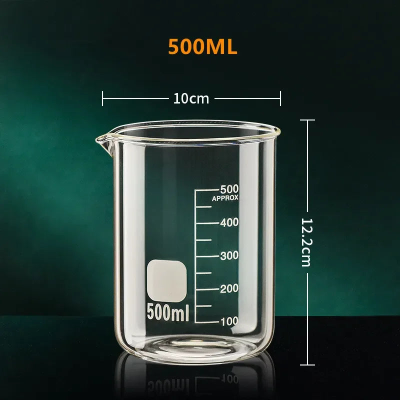 Choice Messbecher Hitzebeständig - 50/250/1000ml Glas