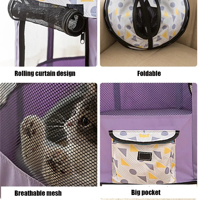 Large Dogs Houses Beds Dog House  Foldable Pet Bed Tent Cats Cama Sweet Cat Bed Basket Cozy Kitten for Delivery Room