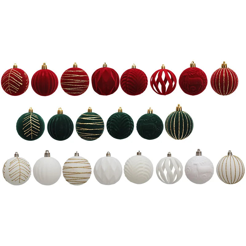 Choice Weihnachtskugeln - 12er Set Ø6 cm Glas Christbaumschmuck