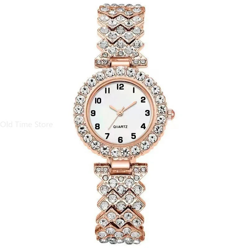 Trendiger Digitaler Rhinestone-Damen-Schmuck, Stilvoller Quartz-Armband, Elegante Damen-Uhr, Heißer Verkauf-Design