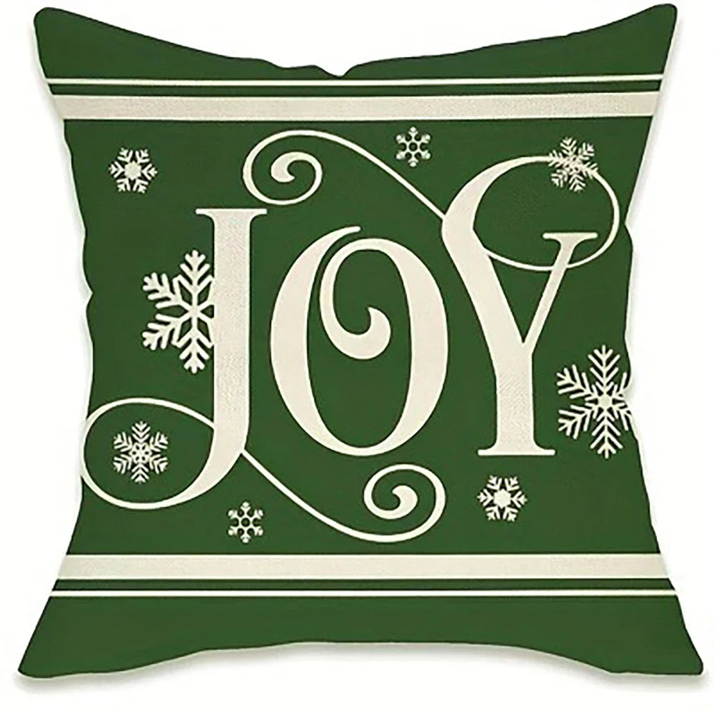 Merry Christmas holiday decoration pillow cover living room sofa car cushion cover home Bedroom room decoration New Year gift
