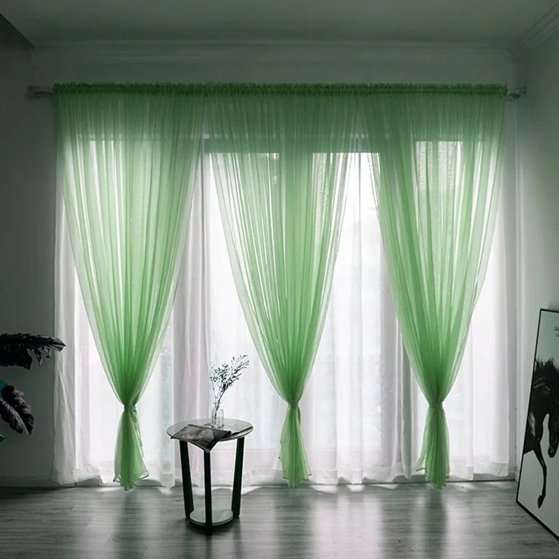 Zhejiang Vorhang Transparent - 100x200cm Polyester 1Stk