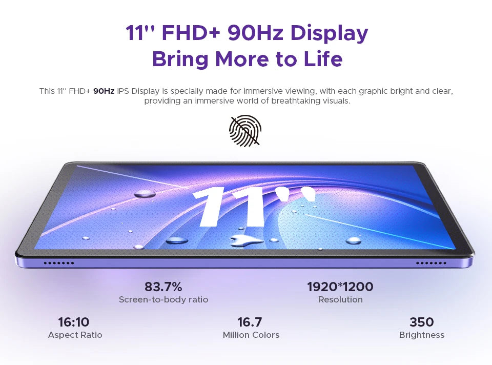 Doogee Tab G6 Plus Gemini AI - 8000 mAh Akku, 32 GB RAM, 11 Zoll