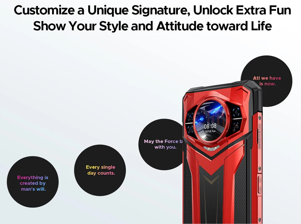 DOOGEE S200 Plus AI Outdoor-Smartphone - 11000mAh Akku 66W 6,72 Zoll