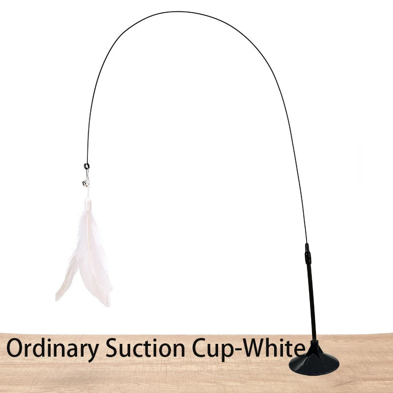 Baghetă magică pentru pisici, hands-free - silicon, fără baterie, ventuză