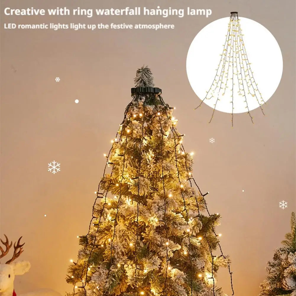 New LED Wasserfall Lichtkette - Lumen249–2000 Länge1,5–3m Spannung9V