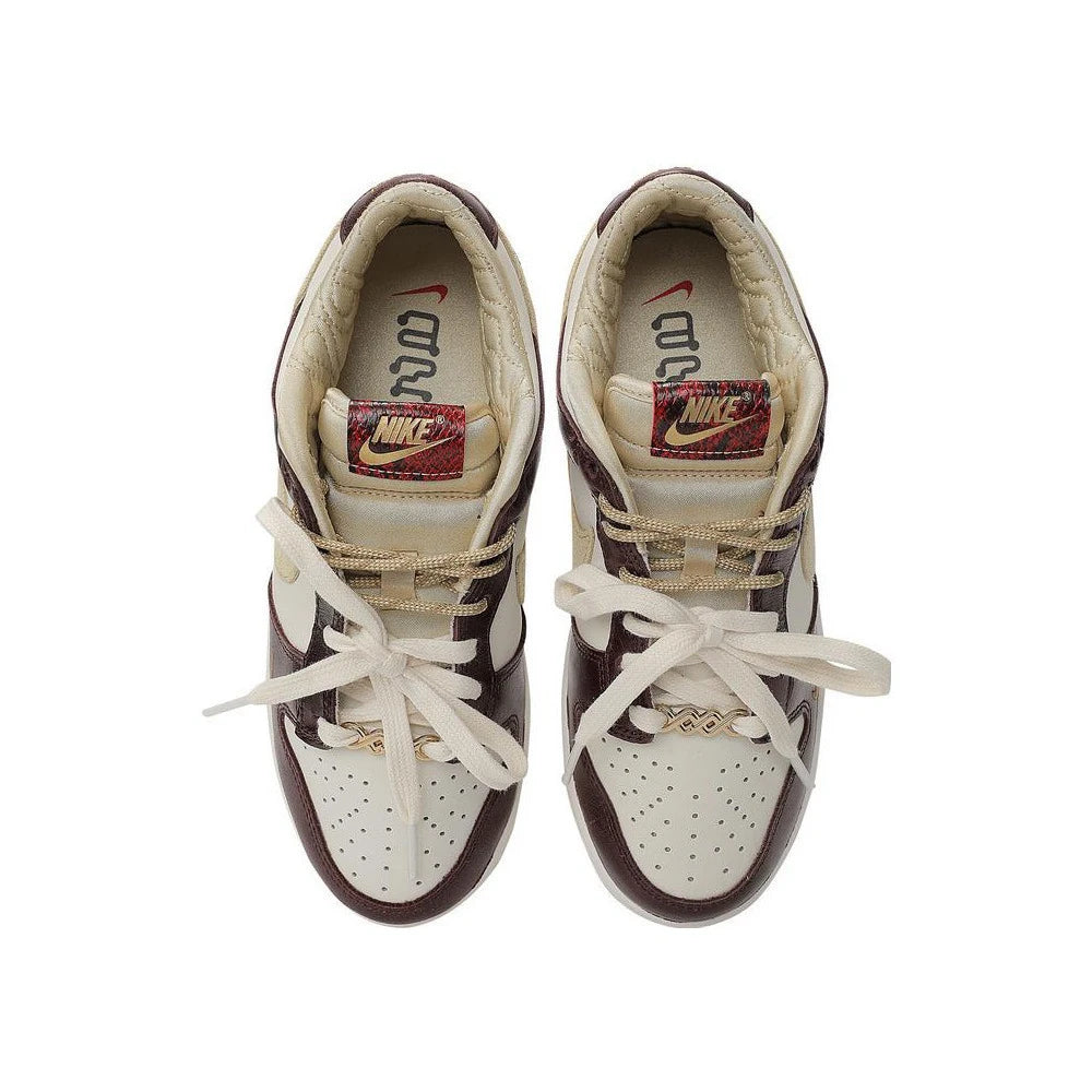 Nike HV5991-171 Dunk Low LX Bequeme Sneaker - Größe EU, Obermaterial Canvas Und Polyester, Verschluss Schnürung